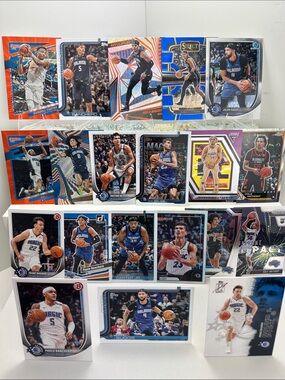 Paulo Banchero Magic lot of 20 w/ Wagner/Suggs/Carter + Black/Anthony rookies